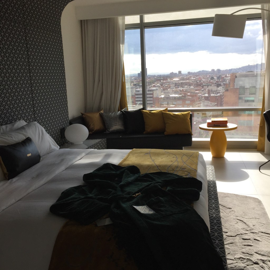 Mi cuarto en el W Bogotá