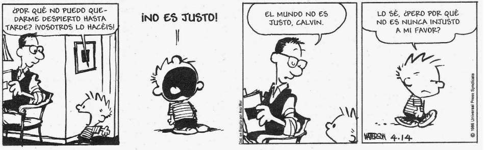 Cartón: Calvin & Hobbes